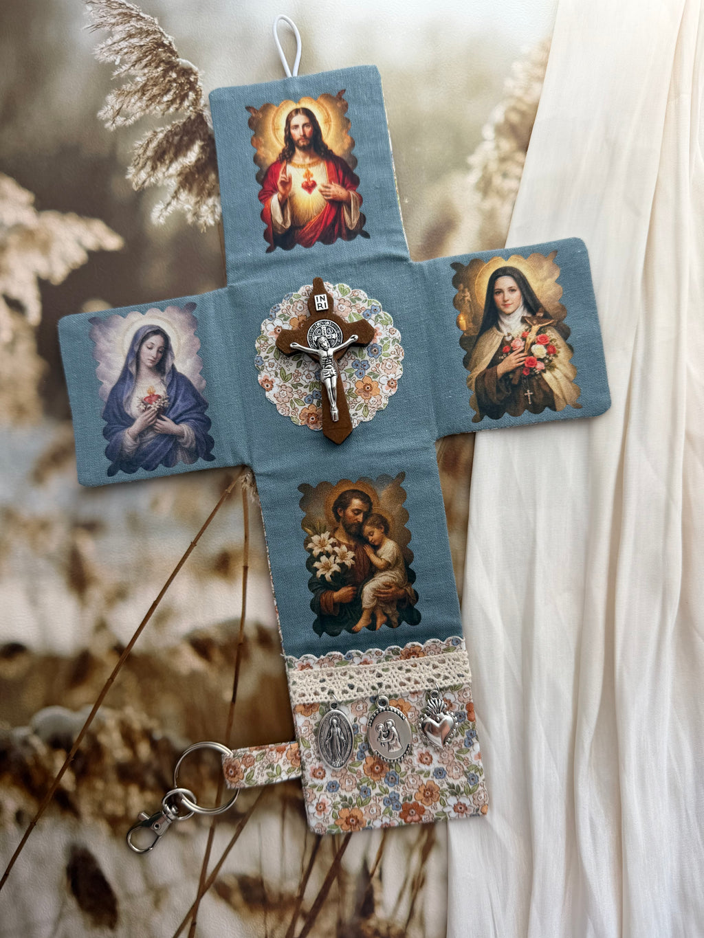 Atelier Séléna - Oratoire de poche - Personnalisation - Avec porte-clé