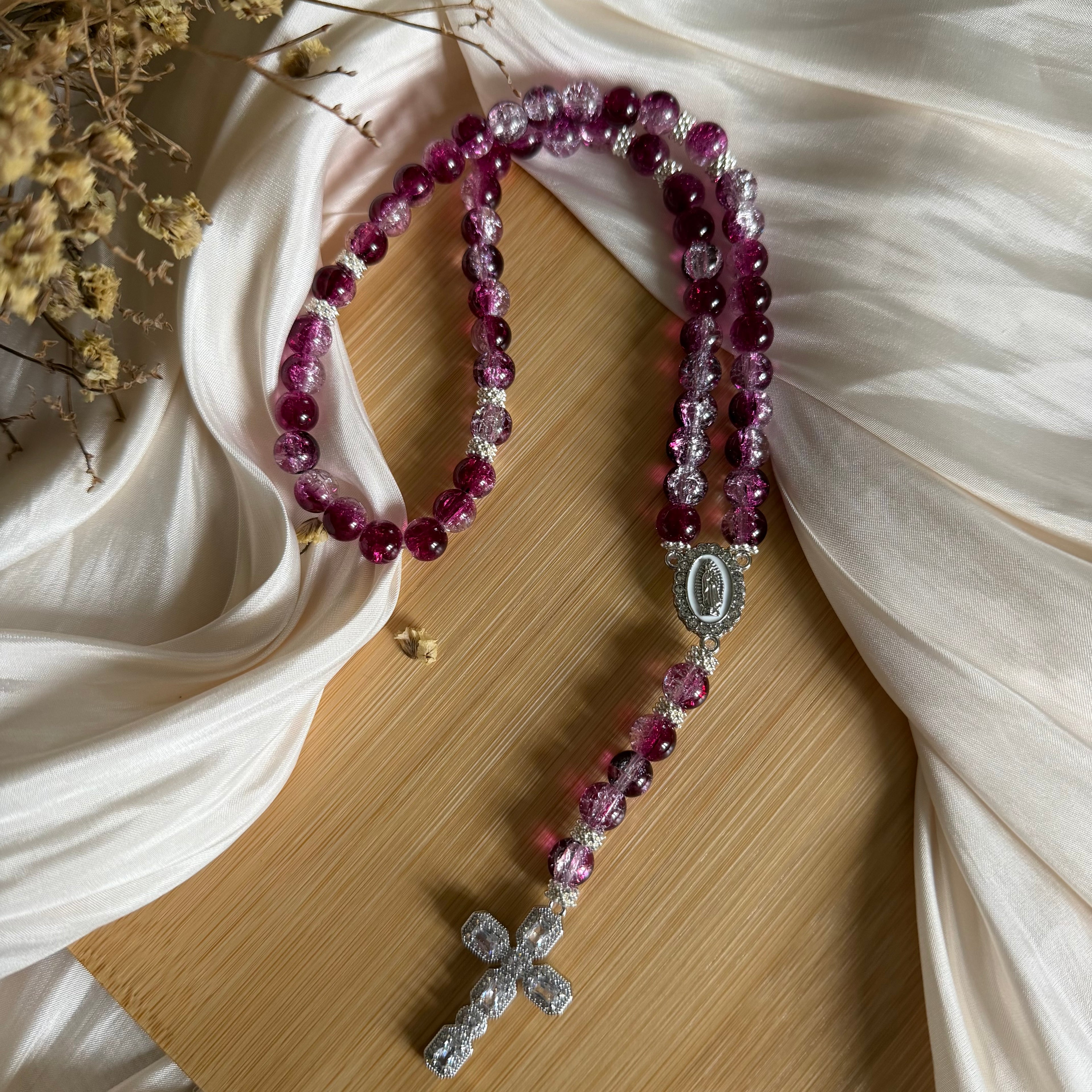 Atelier Séléna - Chapelet Éclat Mystique  - Argent