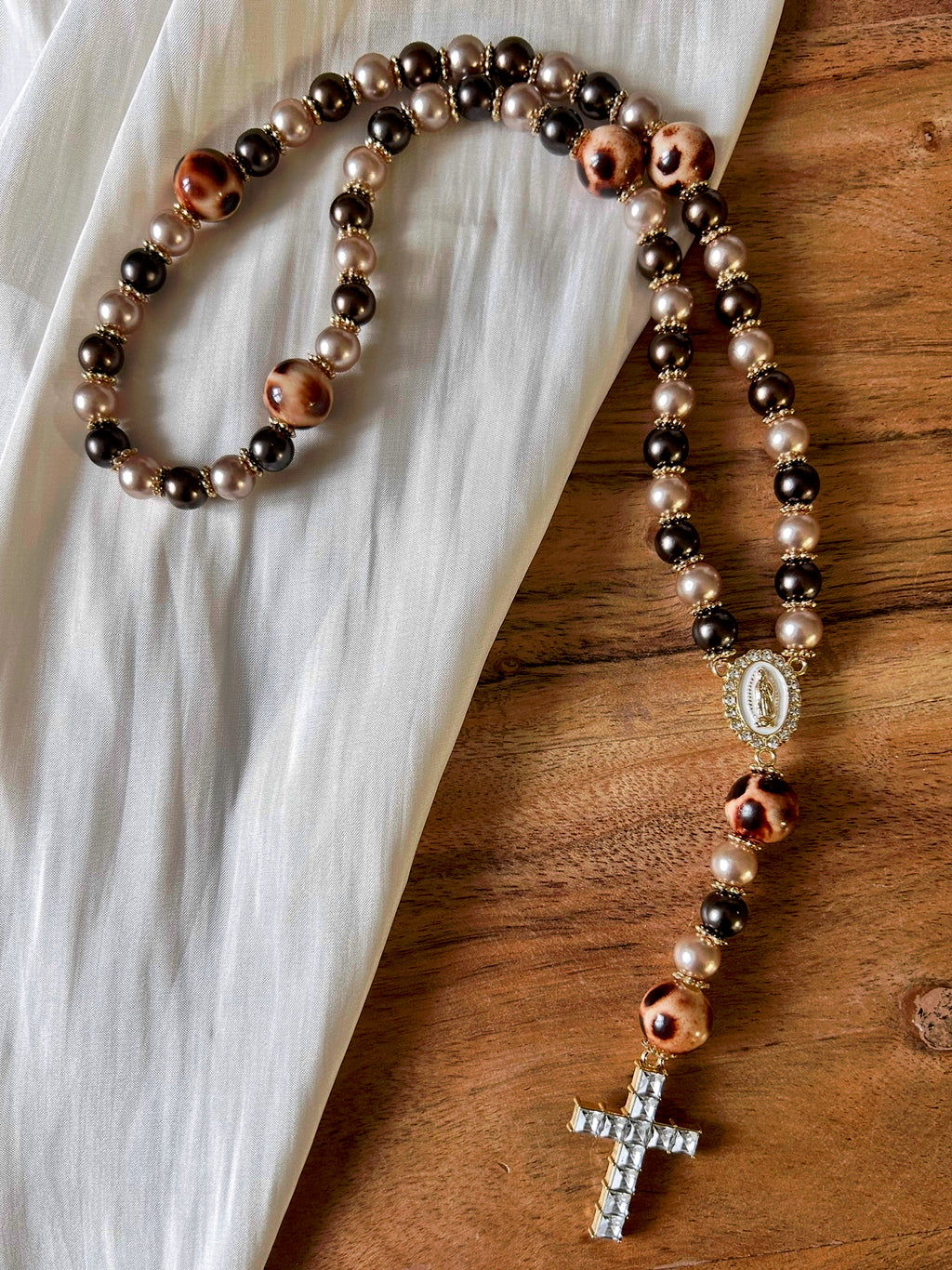 Atelier Séléna - Chapelet Brown