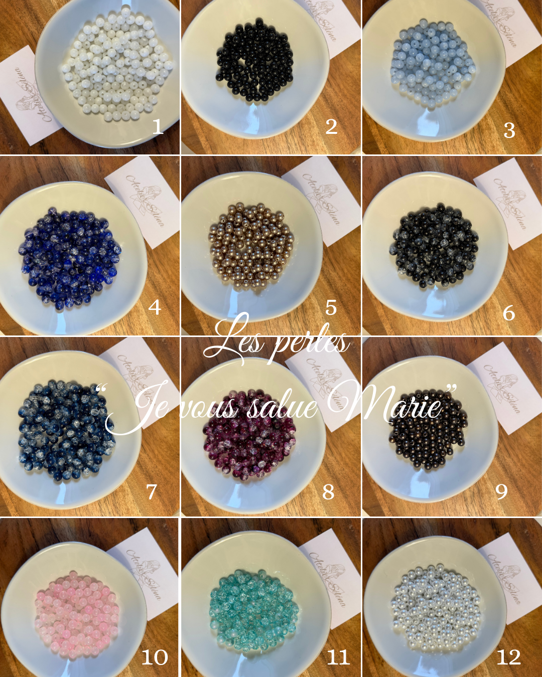 Atelier Séléna - Je personnalise mon chapelet de A à Z