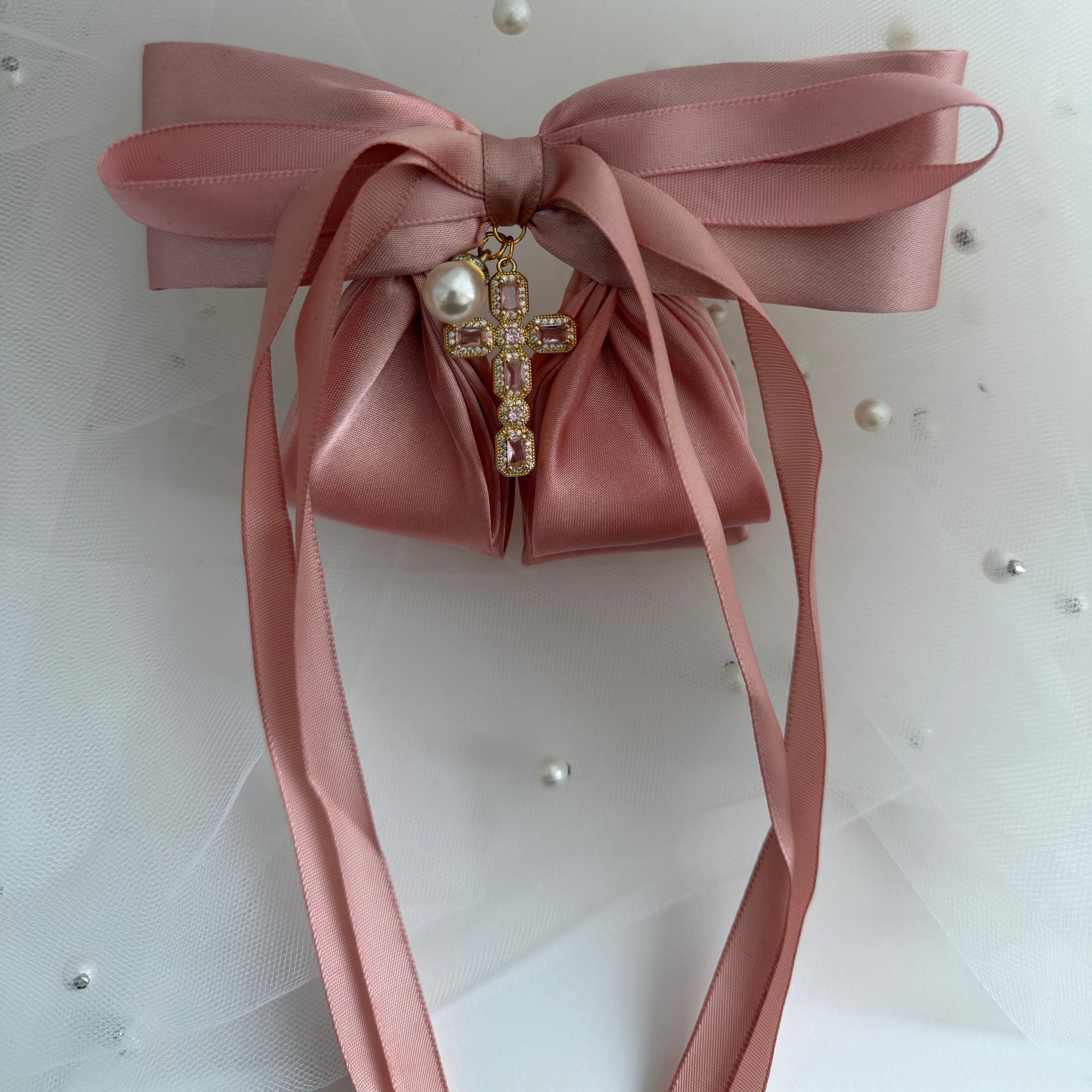 Atelier Séléna - Pince à cheveux rose