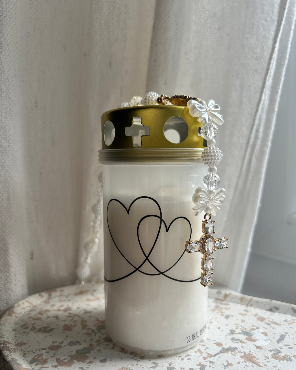 Atelier Séléna - Bougie funéraire Cœur