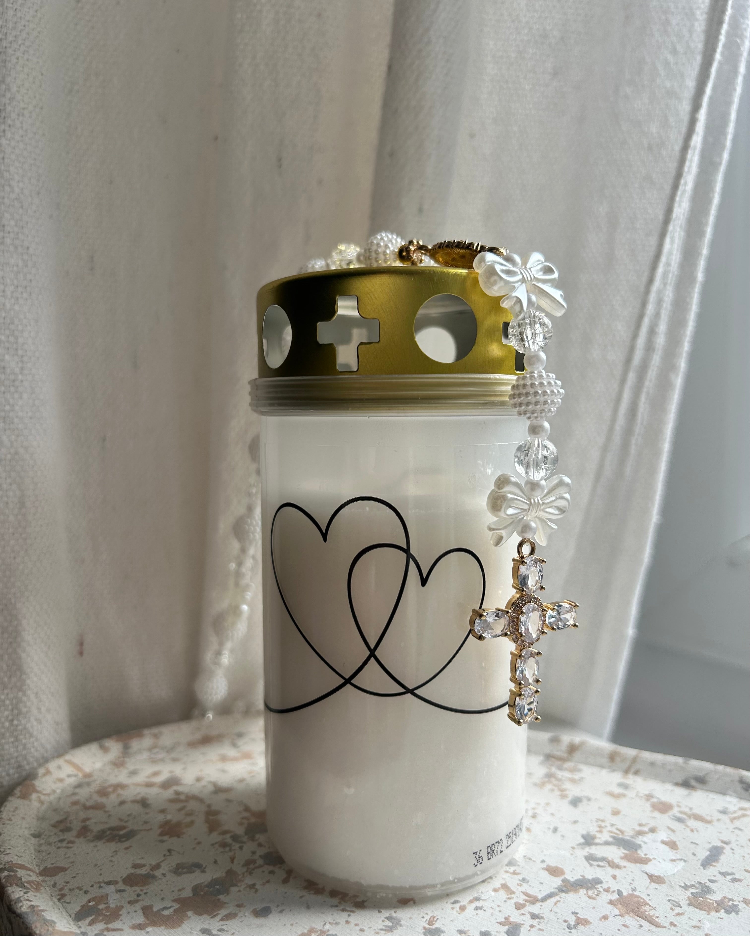 Atelier Séléna - Bougie funéraire Cœur