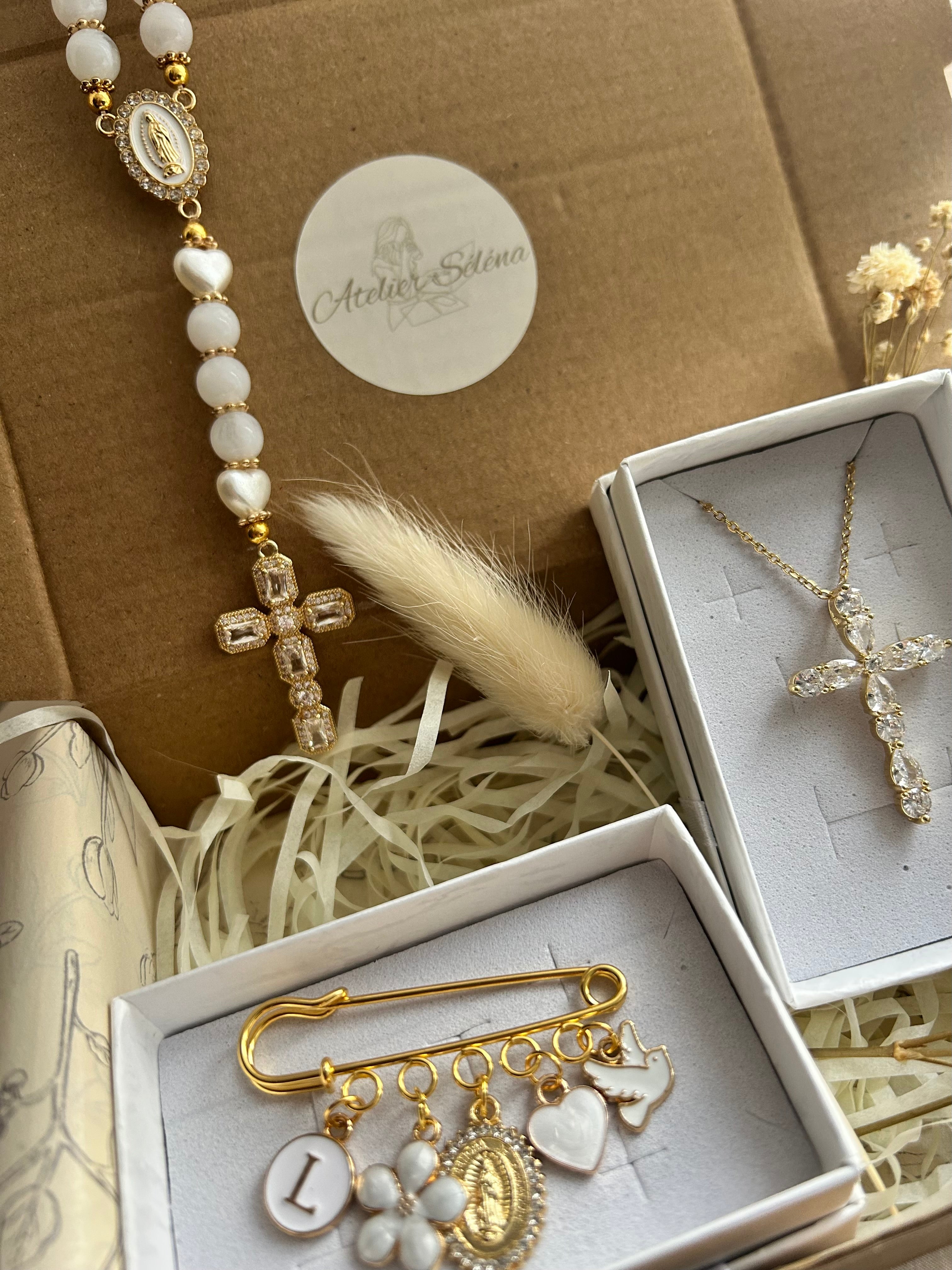 Atelier Séléna - Coffret Pureté - Blanc et doré