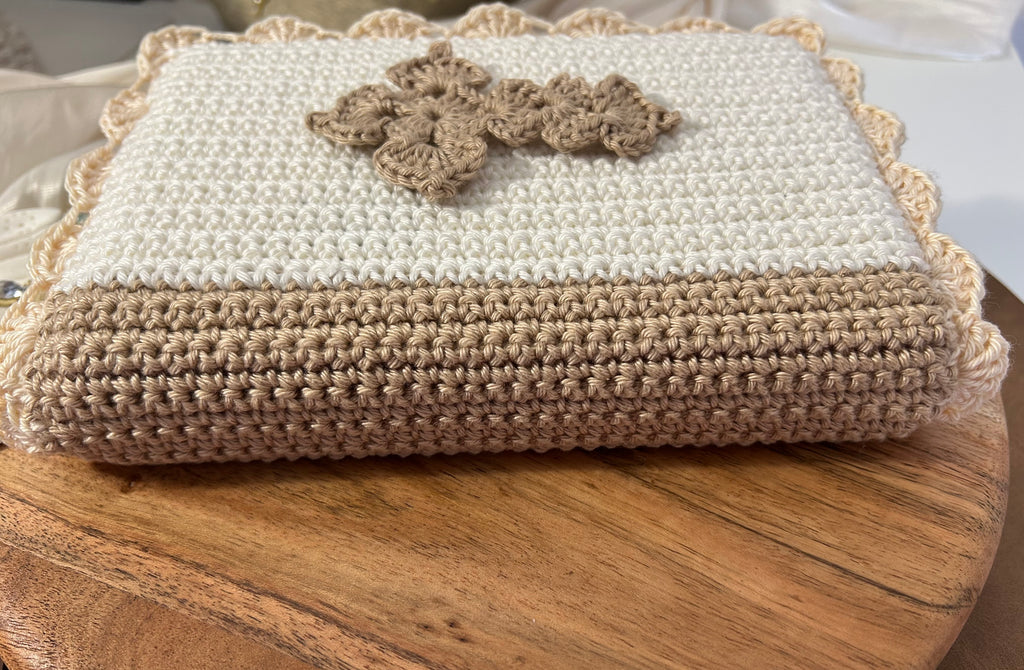 Atelier Séléna - Housse de bible au crochet coton