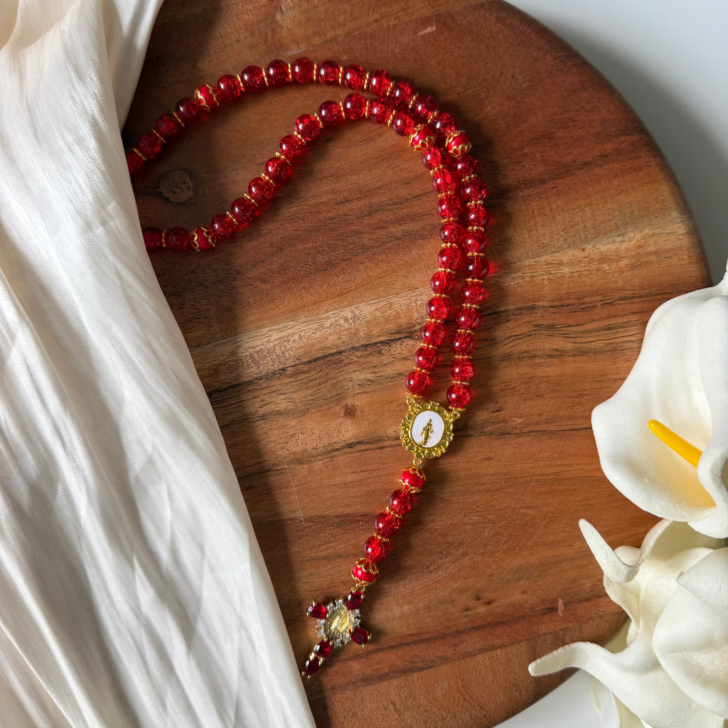 Atelier Séléna - Chapelet Rouge