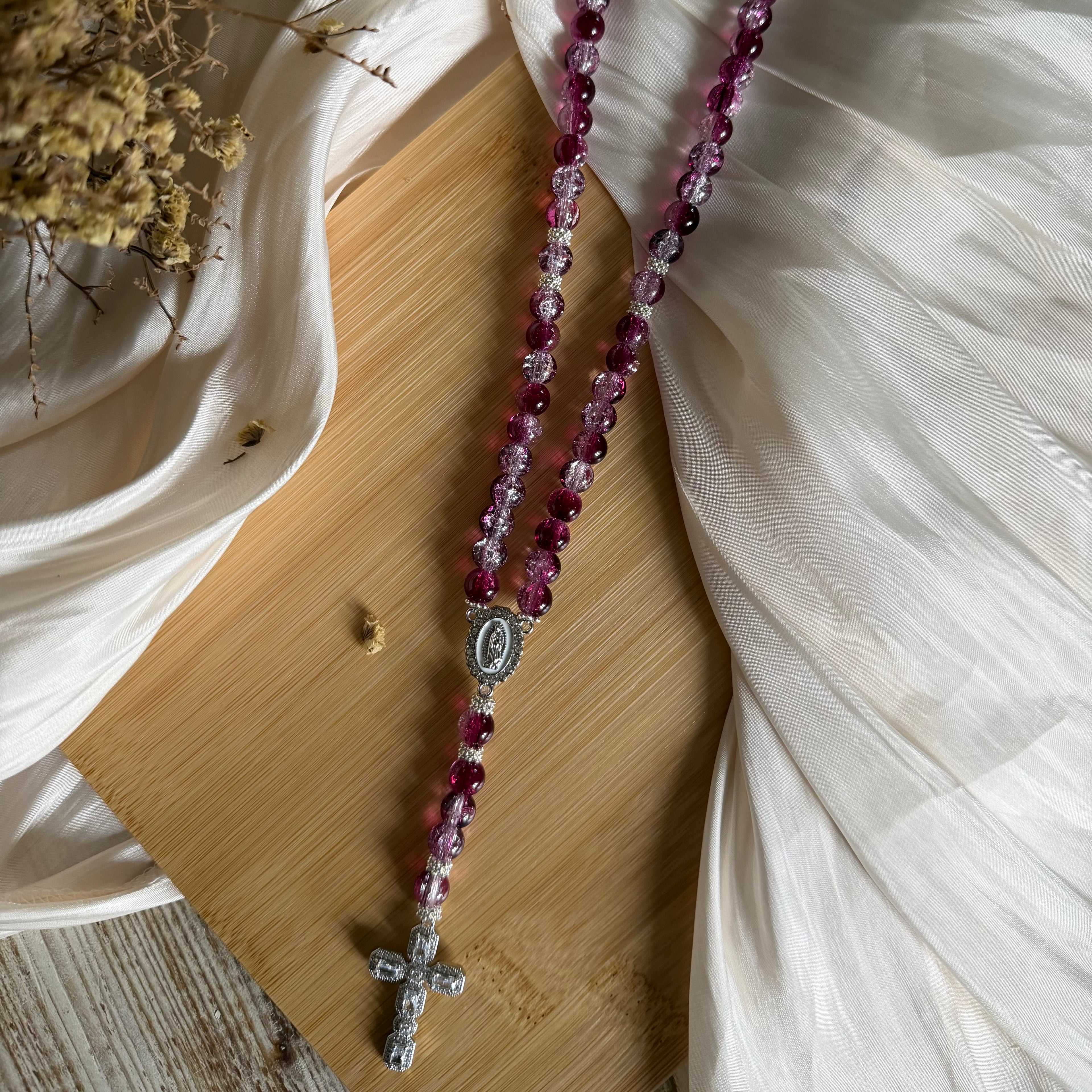 Atelier Séléna - Chapelet Éclat Mystique  - Argent