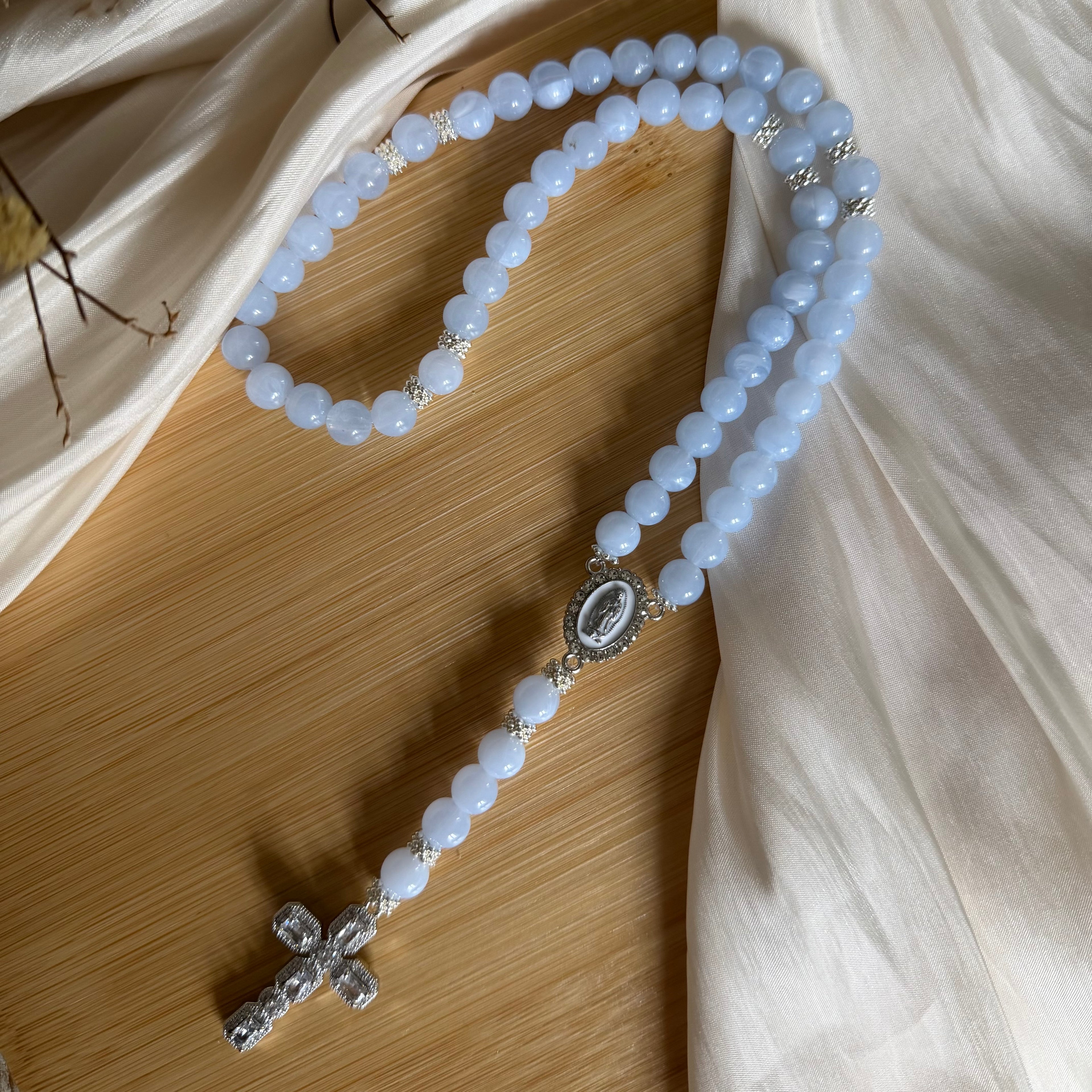 Atelier Séléna - Chapelet Éclat de Pureté - Argent