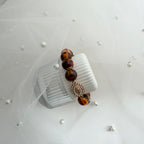 Atelier Séléna - Bracelet Sainte Vierge - Léopard