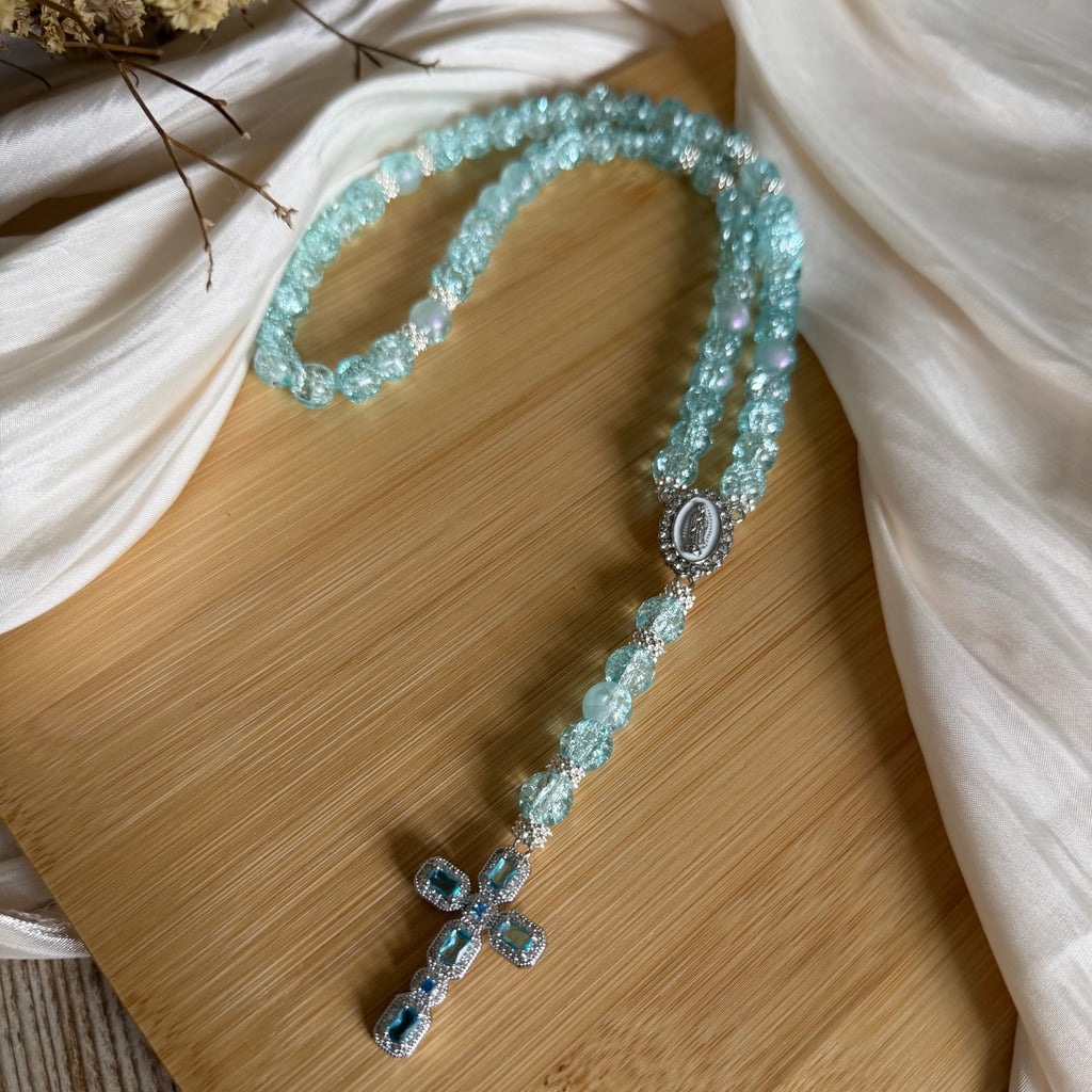 Atelier Séléna - Chapelet Éclat Boréal - Argent