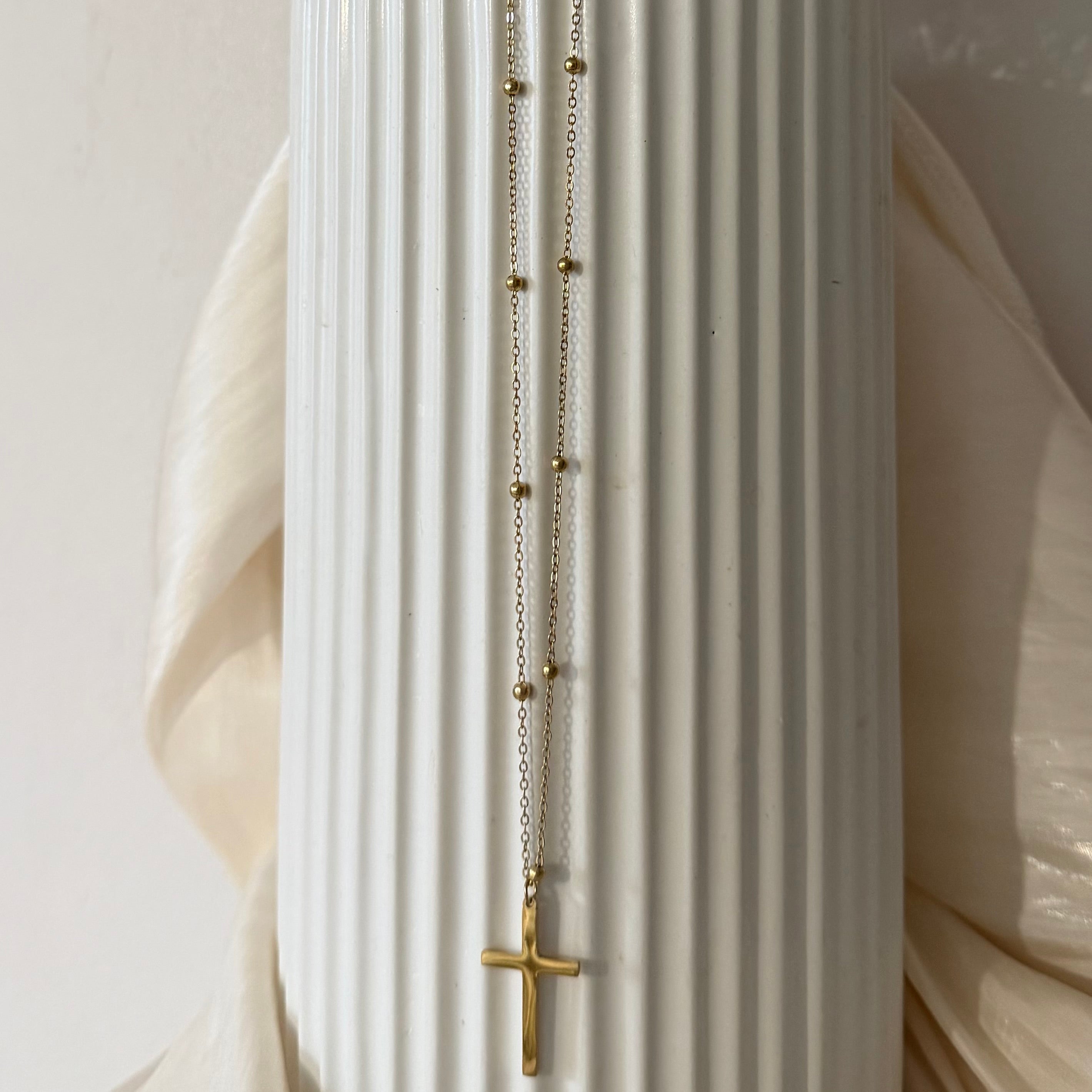 Atelier Séléna - Collier Acier Inoxydable Doré - Anna