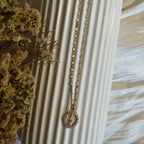 Atelier Séléna - Collier Acier Inoxydable Doré - Hélène