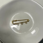 Atelier Séléna - Broche personnalisable dorée - 3 breloques