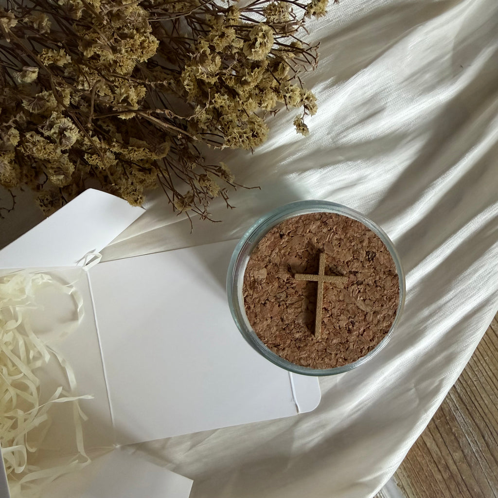 Atelier Séléna - Jar à versets, croix porte bonheur - Idée cadeau