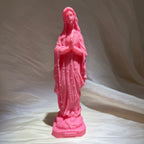 Atelier Séléna - Statue Sainte Vierge Pop Art Color - Rose