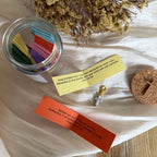 Atelier Séléna - Jar à versets, croix porte bonheur - Idée cadeau