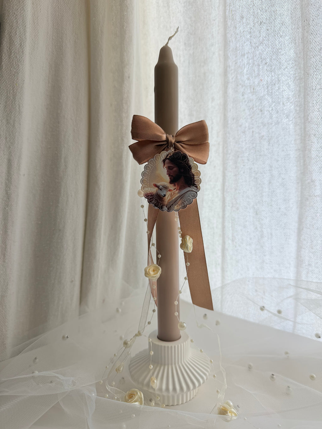 Atelier Séléna - Cierge décoré – Bougie avec boîte