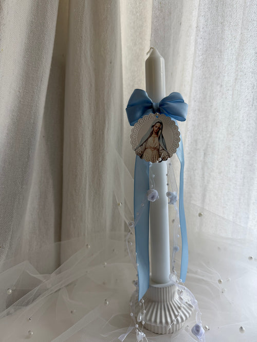 Atelier Séléna - Cierge décoré – Bougie avec boîte