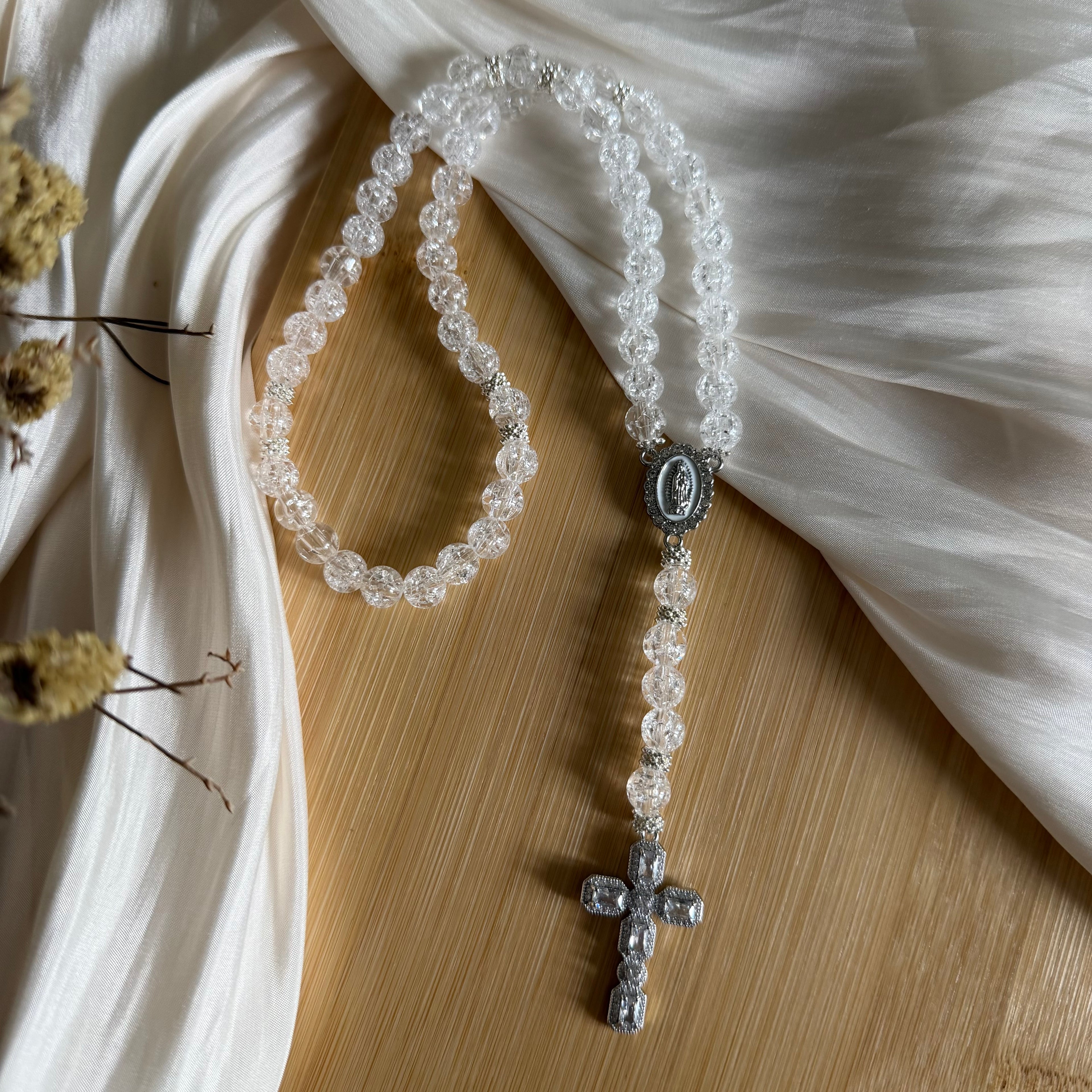 Atelier Séléna - Chapelet Éclat de Grâce - Argent