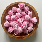 Atelier Séléna - Décoration Croix en fleurs - Personnalisable - 30 cm