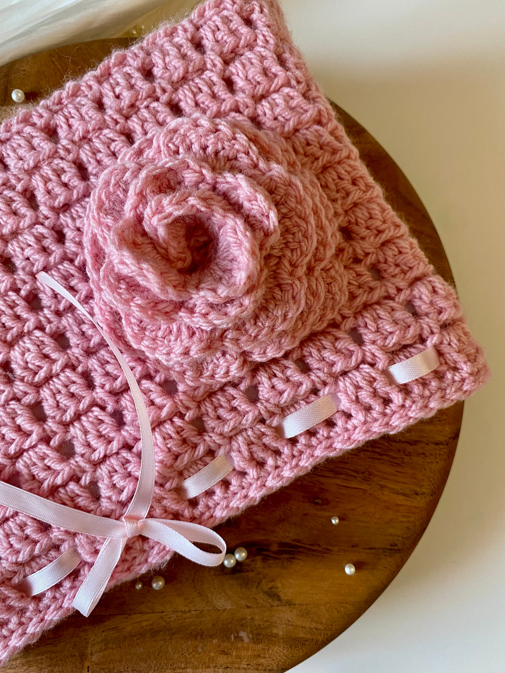 Atelier Séléna - Pochette pour Bible ou Livre - Octobre Rose