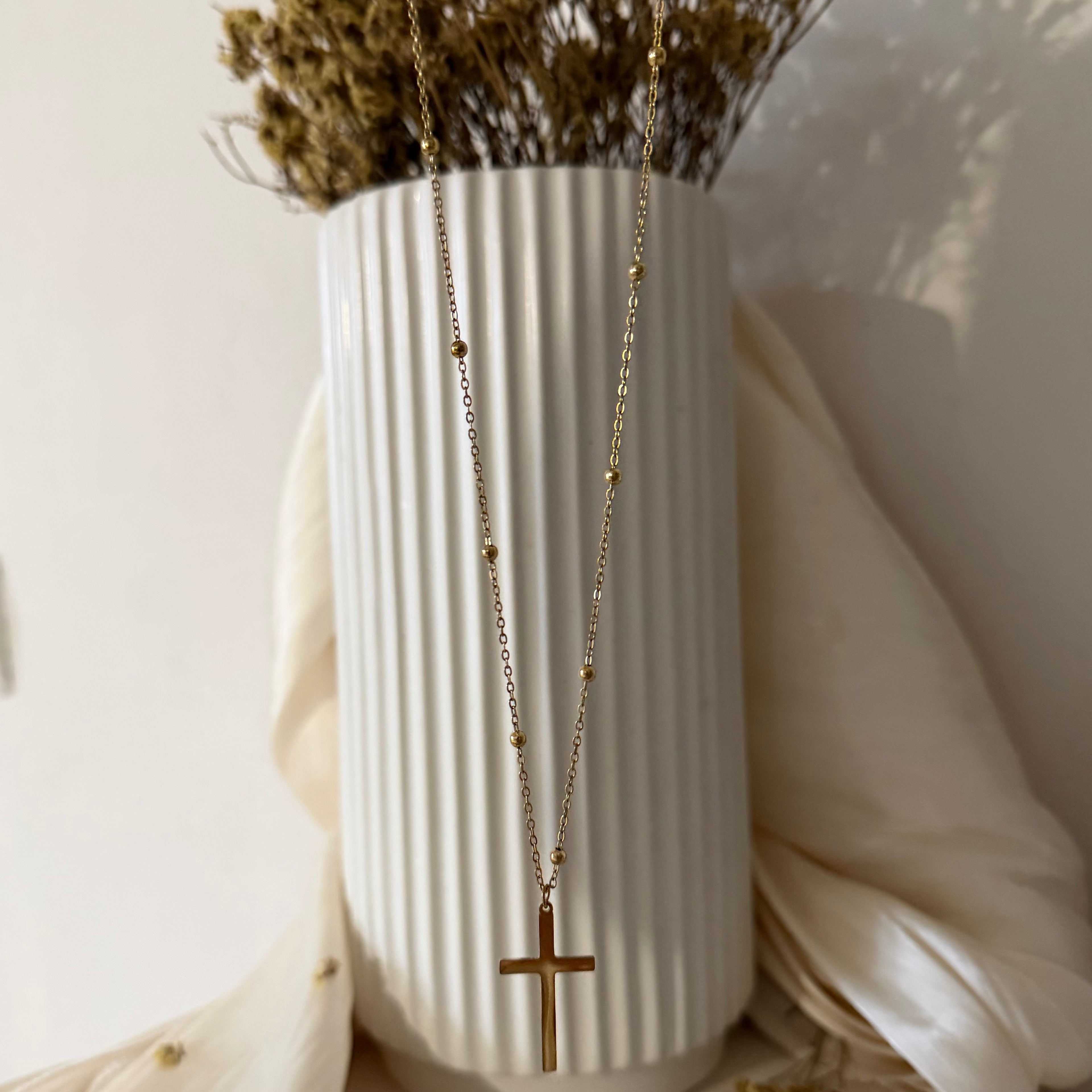 Atelier Séléna - Collier Acier Inoxydable Doré - Anna