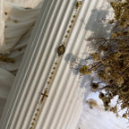 Atelier Séléna - Bracelet Acier Inoxydable Doré  - Notre Dame