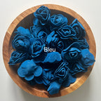 Atelier Séléna - Décoration Croix en fleurs - Personnalisable - 30 cm