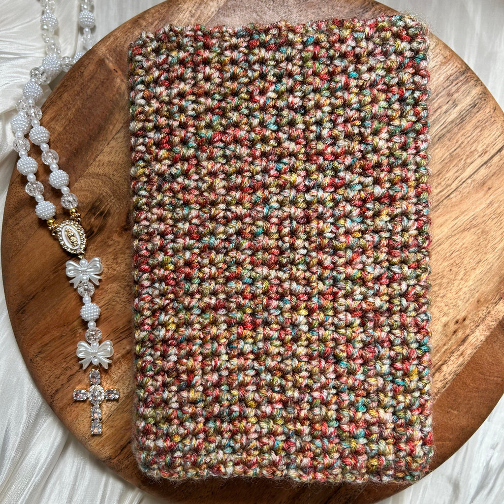 Atelier Séléna - Housse de bible au crochet acrylique