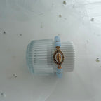 Atelier Séléna - Bracelet Sainte Vierge - Bleu bébé