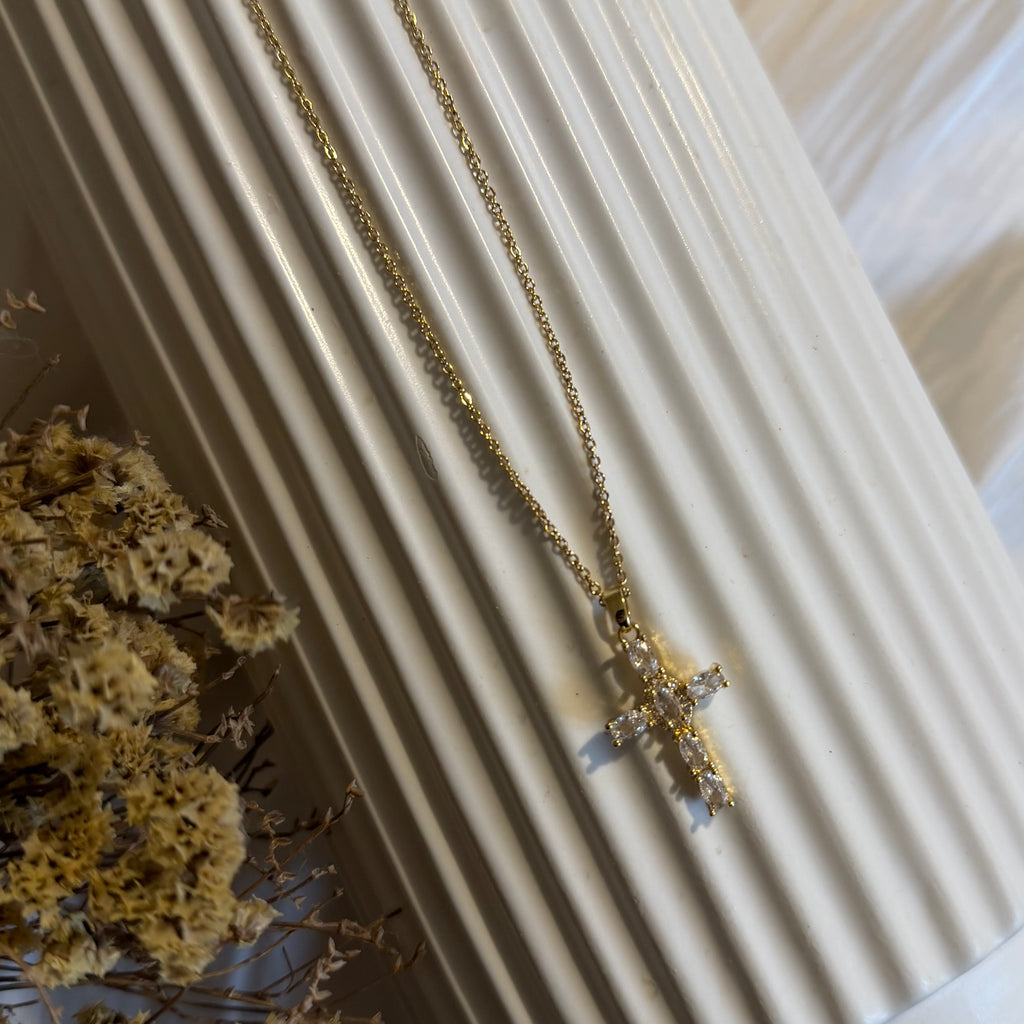 Atelier Séléna - Collier Acier inoxydable Doré - Ève