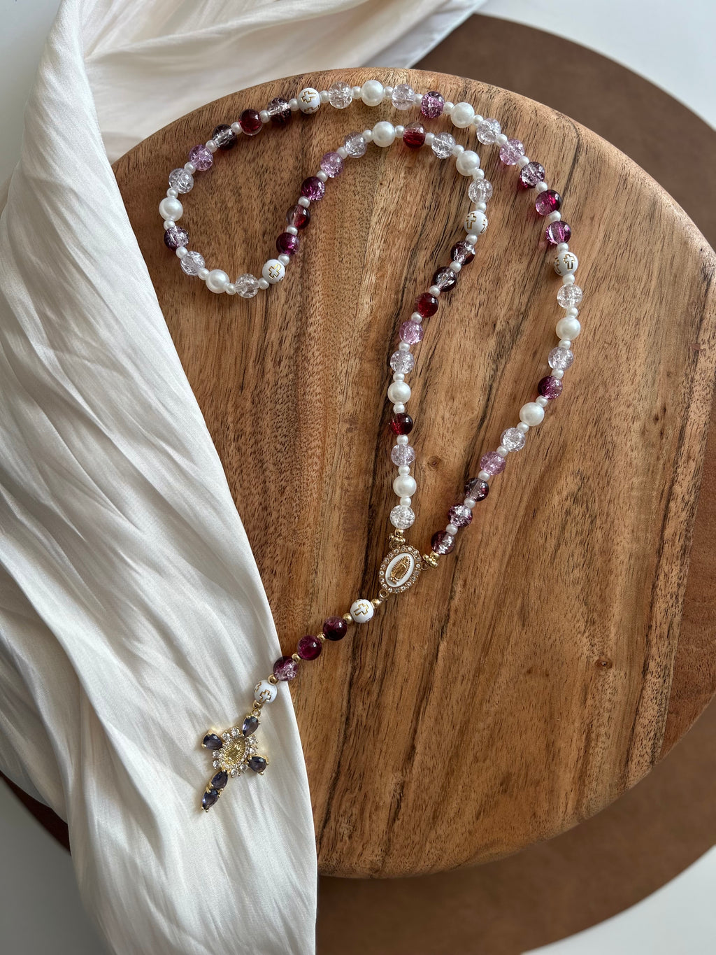 Chapelet Éclat Mystique Personnalisé