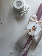 Atelier Séléna - Cierge décoré – Bougie avec boîte