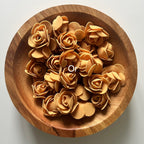 Atelier Séléna - Décoration Cœur en fleurs - Personnalisable - 35 cm