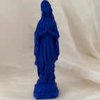 Atelier Séléna - Statue Sainte Vierge Pop Art Color - Bleu