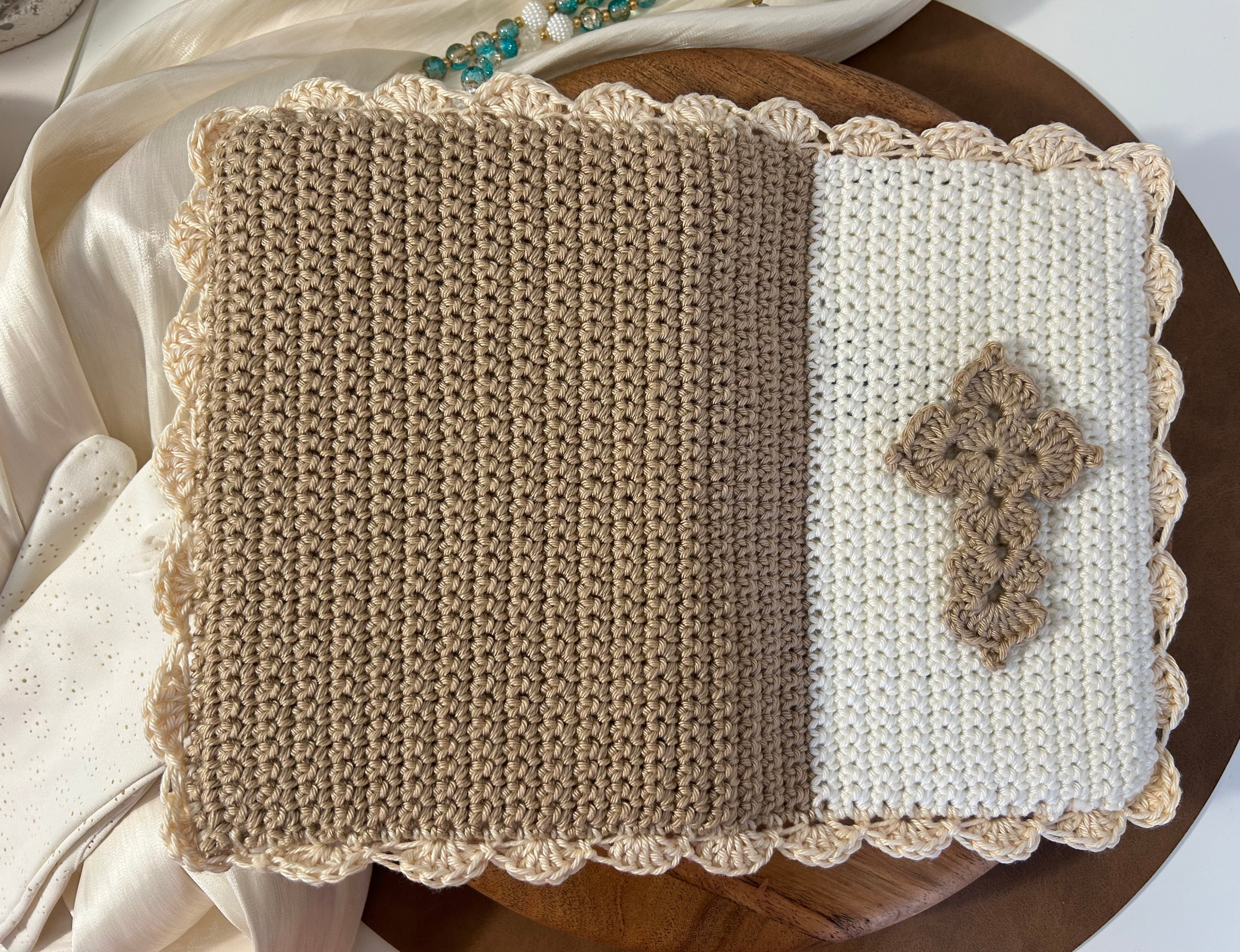 Atelier Séléna - Housse de bible au crochet coton