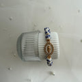 Atelier Séléna - Bracelet Sainte Vierge - Bleu céramique