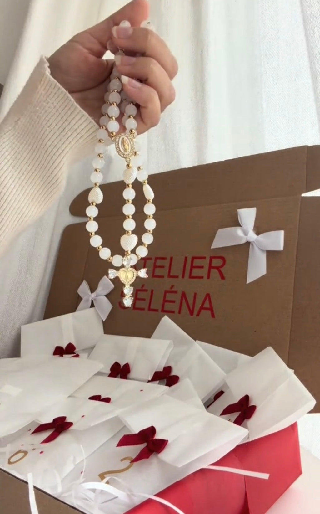 Atelier Séléna - PRÉCOMMANDE - Calendrier de l’Avent Chrétien - 12 CASES
