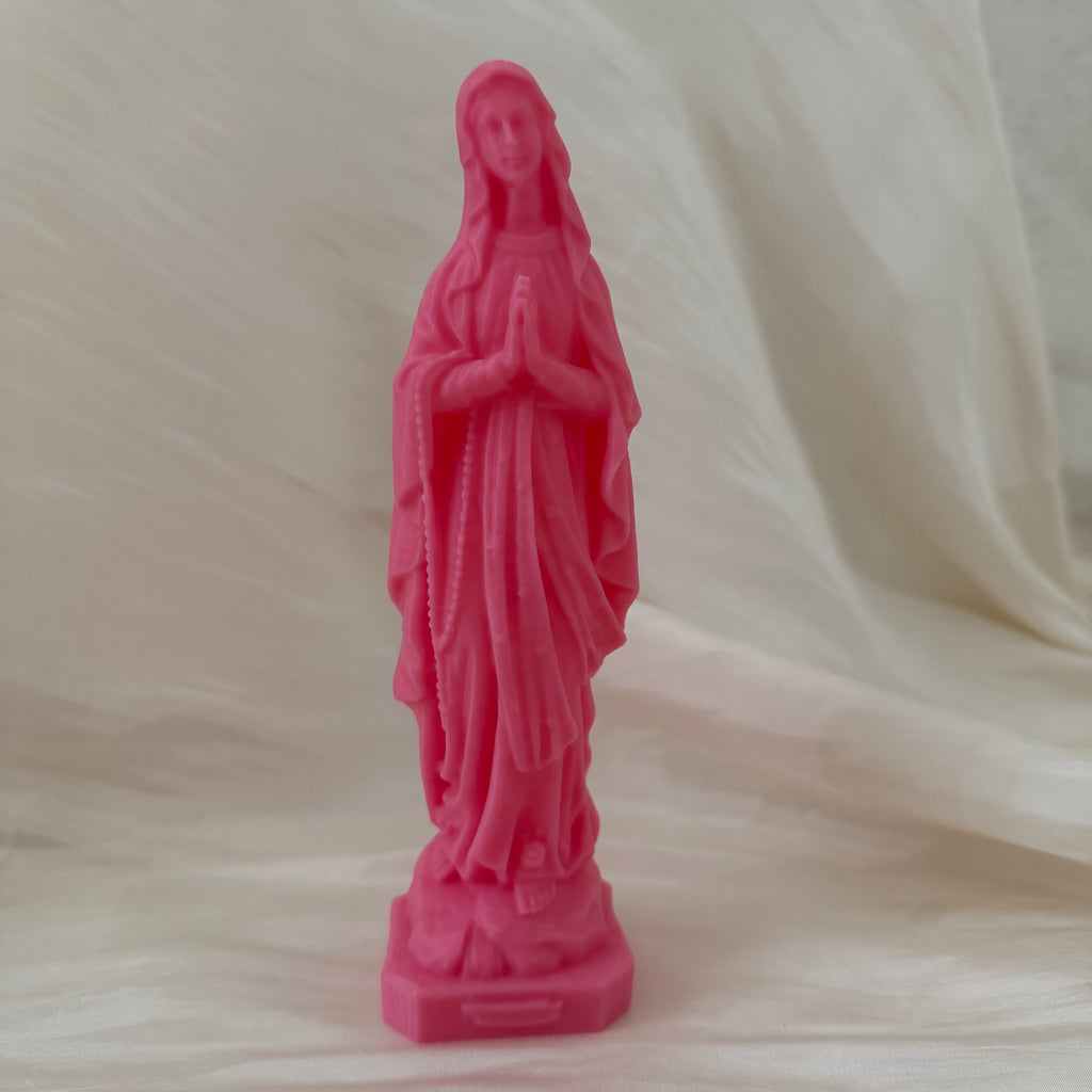Atelier Séléna - Statue Sainte Vierge Pop Art Color - Rose