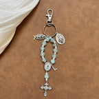 Atelier Séléna - Porte clé dizainier avec initiale