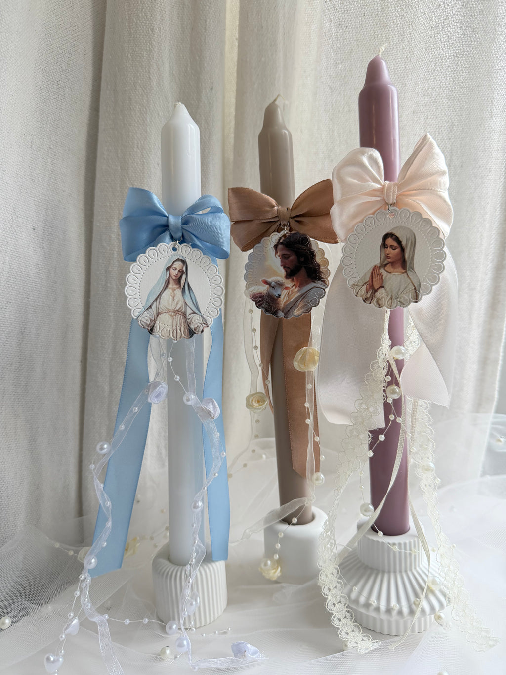 Atelier Séléna - Cierge décoré – Bougie avec boîte