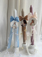 Atelier Séléna - Cierge décoré – Bougie avec boîte