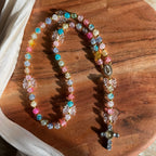 Atelier Séléna - Chapelet arc-en-ciel - Artisanal