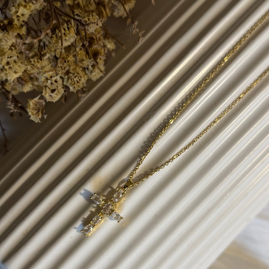 Atelier Séléna - Collier Acier inoxydable Doré - Ève