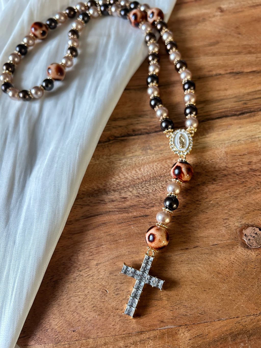 Atelier Séléna - Chapelet Brown