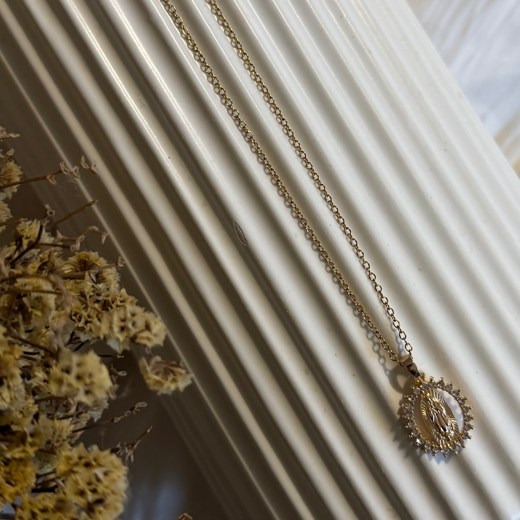 Atelier Séléna - Collier Acier Inoxydable Doré - Hélène