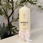 Atelier Séléna - Bougie de Baptême personnalisée