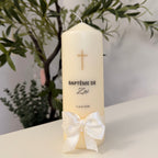 Atelier Séléna - Bougie de Baptême personnalisée