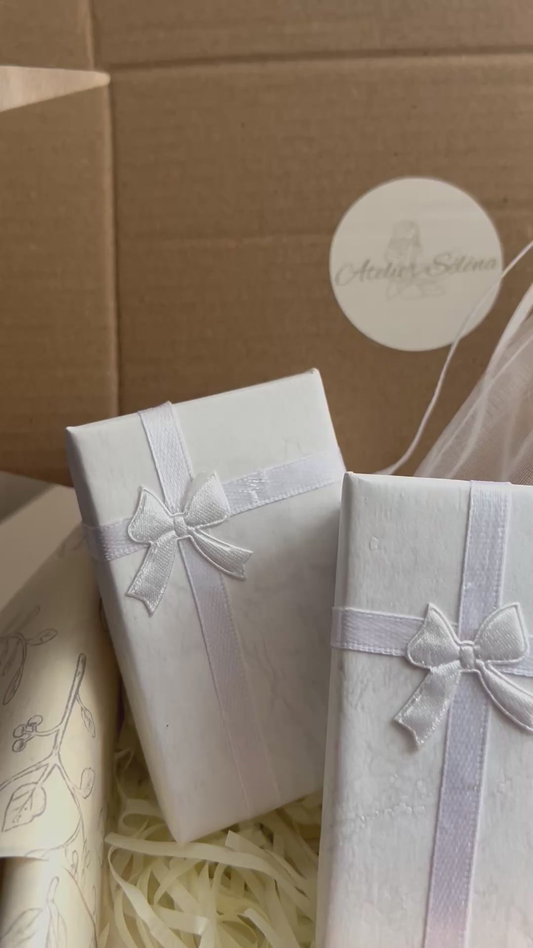 Atelier Séléna - Coffret Pureté - Blanc et doré