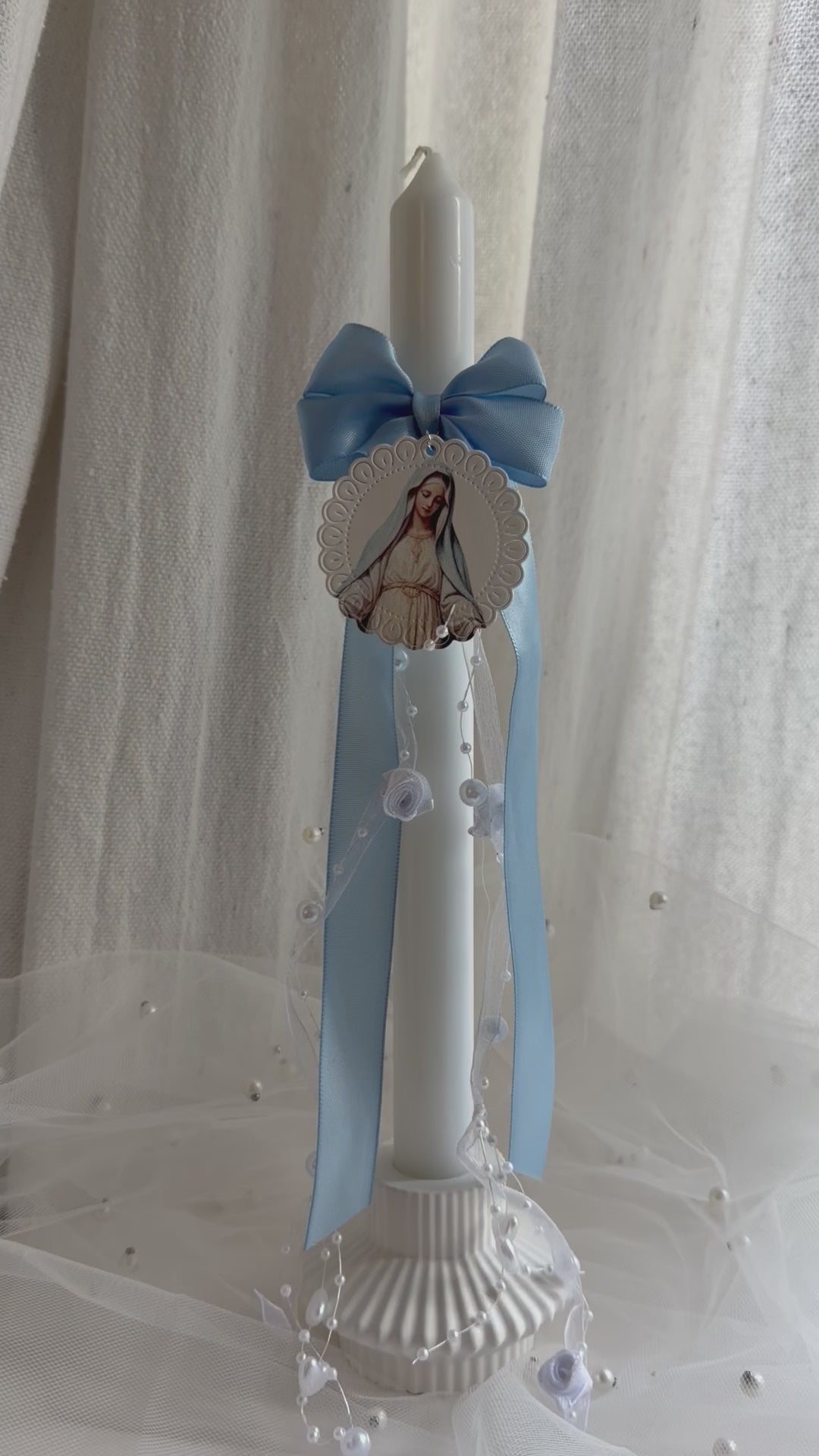 Atelier Séléna - Cierge décoré – Bougie avec boîte